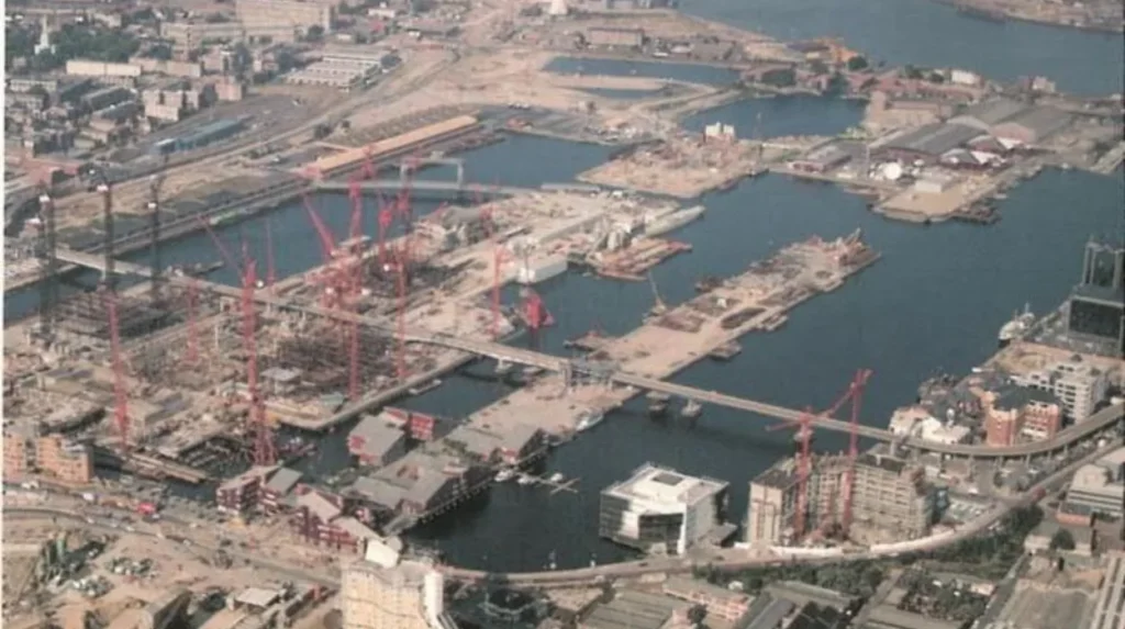 How did Docklands and East London regeneration reshape historic neighbourhoods