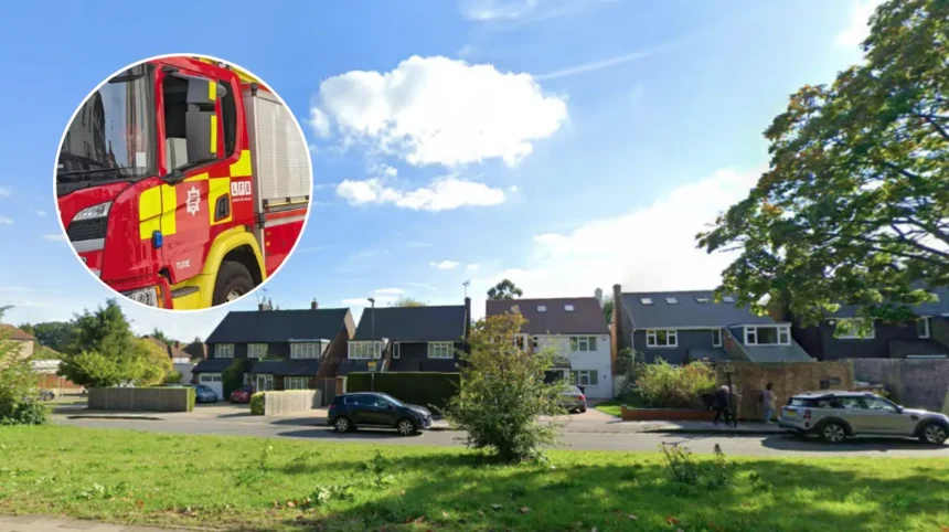 Major Fire Destroys Roof of Residential Home in Stanmore, 2026