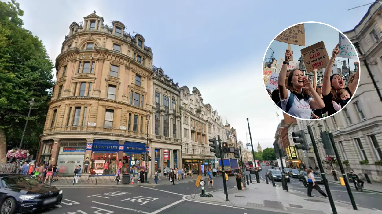 Parents Protest Rising Childcare Costs in London, 2026