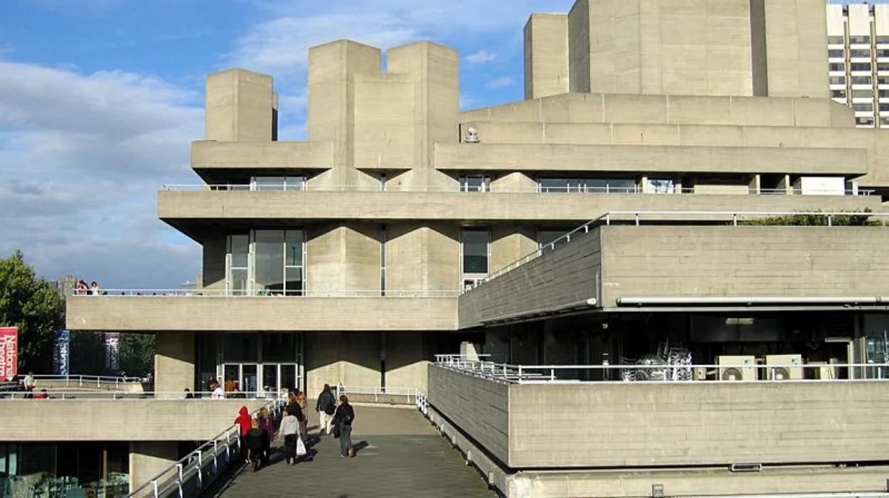 Royal Festival Hall, National Theatre and Industrial Past South Bank