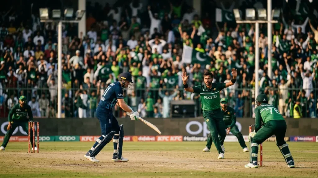 What are the statistics for Pakistan and England in One Day Internationals