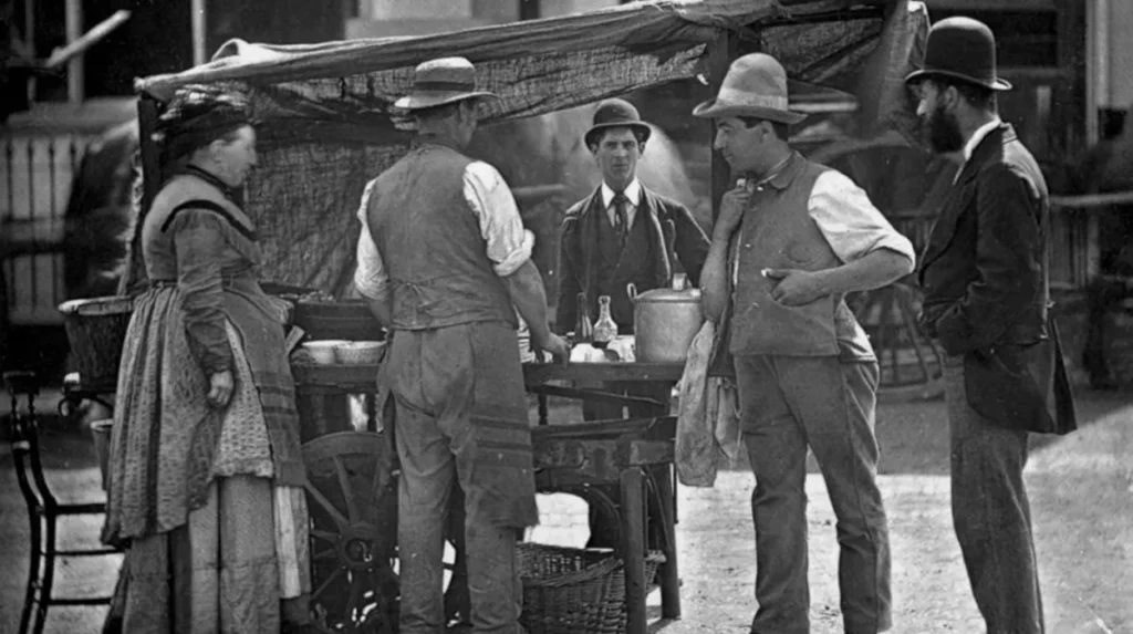 What did Victorian market trading reveal about Camden society