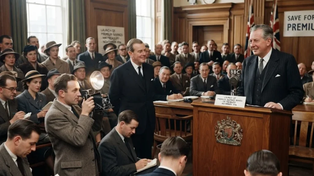 What is the historical context of Premium Bonds and prize draws in the United Kingdom