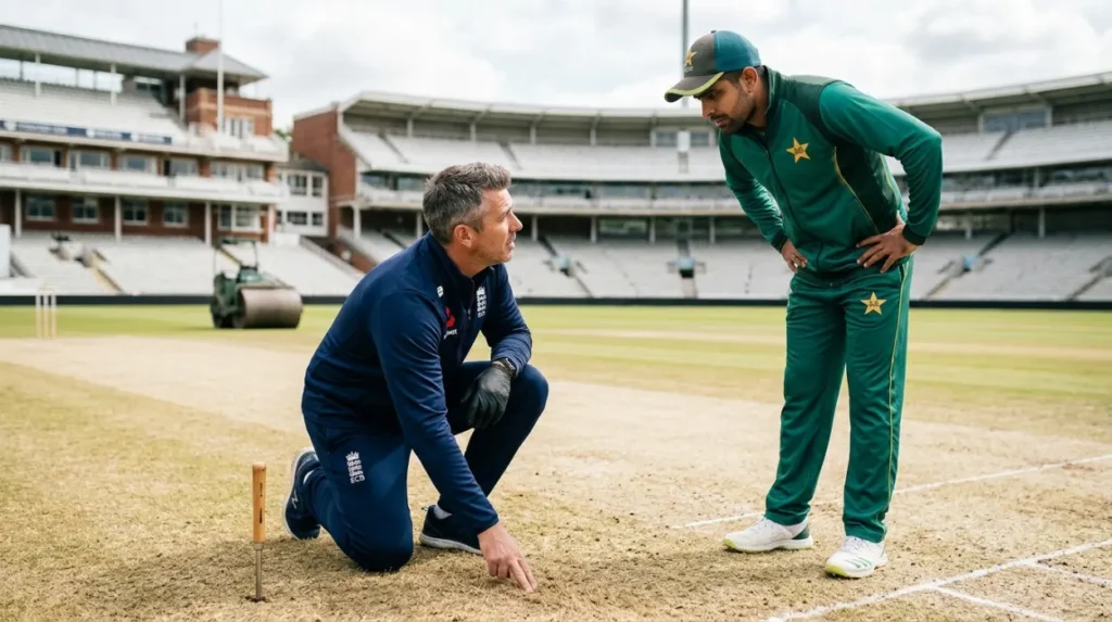 What role do venue conditions and pitch dynamics play in the series