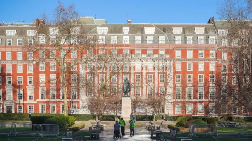 Why was Grosvenor Square so important to Mayfair