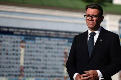 French PM Burnham Meets Macron, London 2026