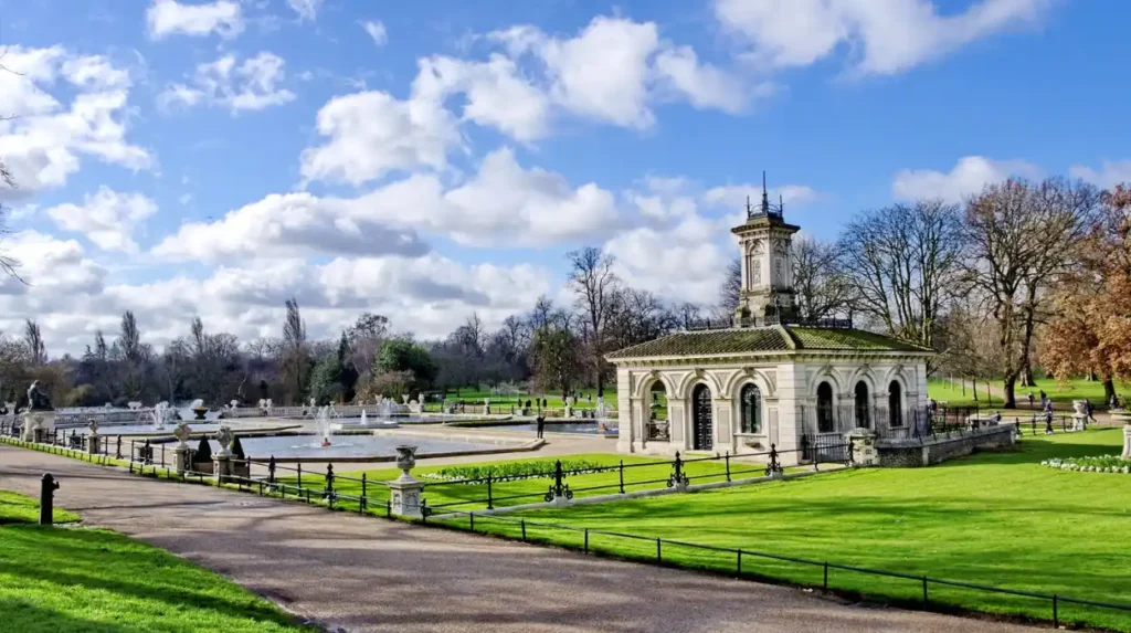 How is Hyde Park protected as a historic landscape today