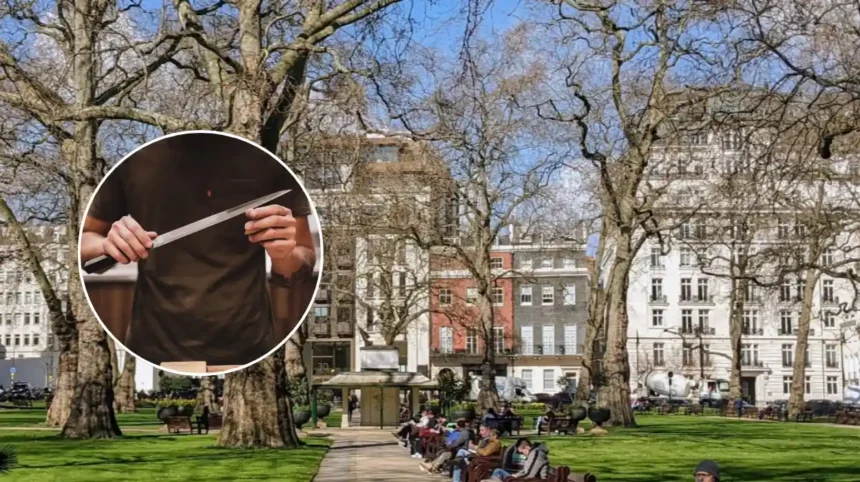 Stabbing in Mayfair, Berkeley Square: London Incident 2026