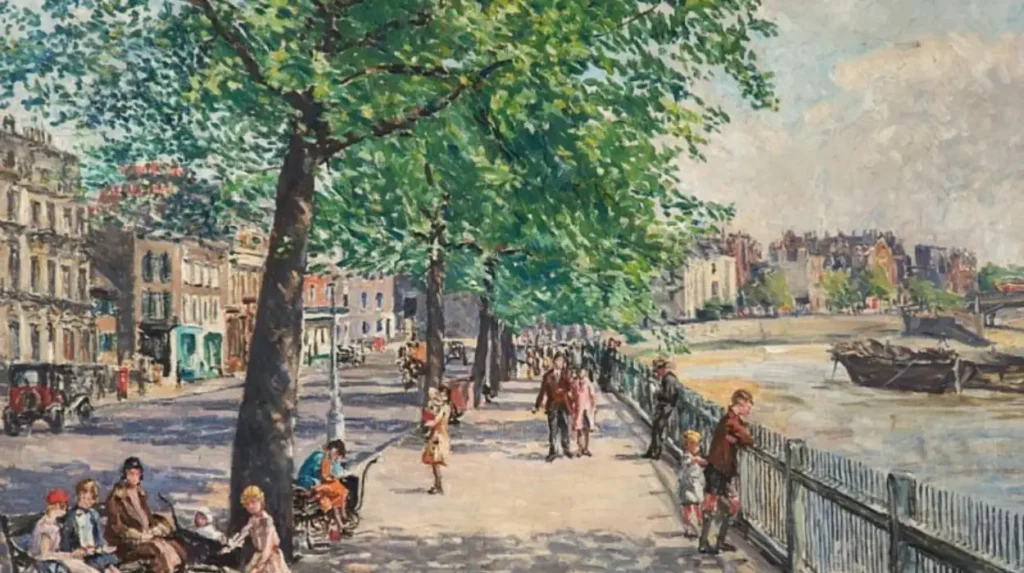 Why did Chelsea become a centre for artists and writers
